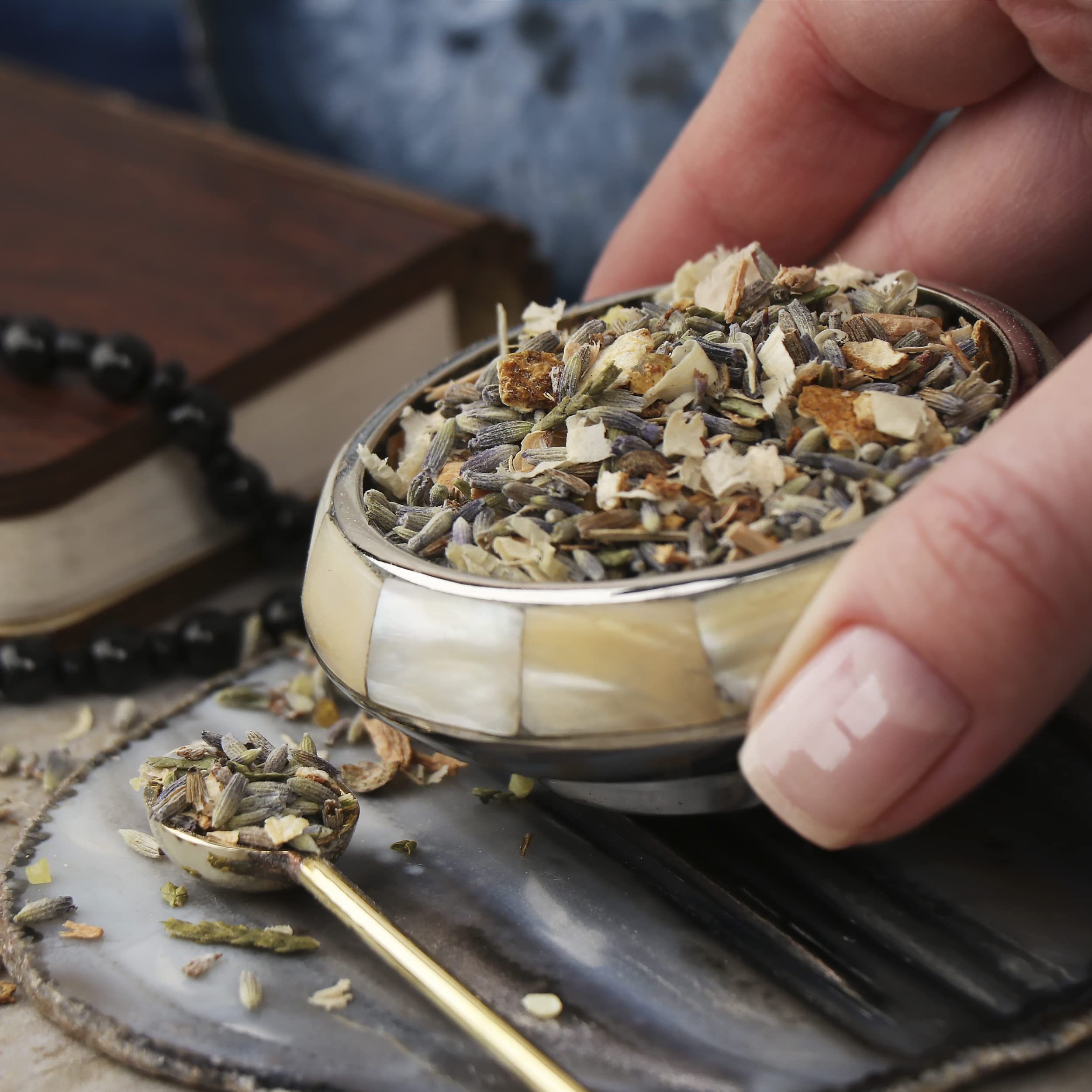 NKlaus 300g Incienso de Resinas Cretácicas Relax Sándalo Lavanda con Nota Cítrica 1497