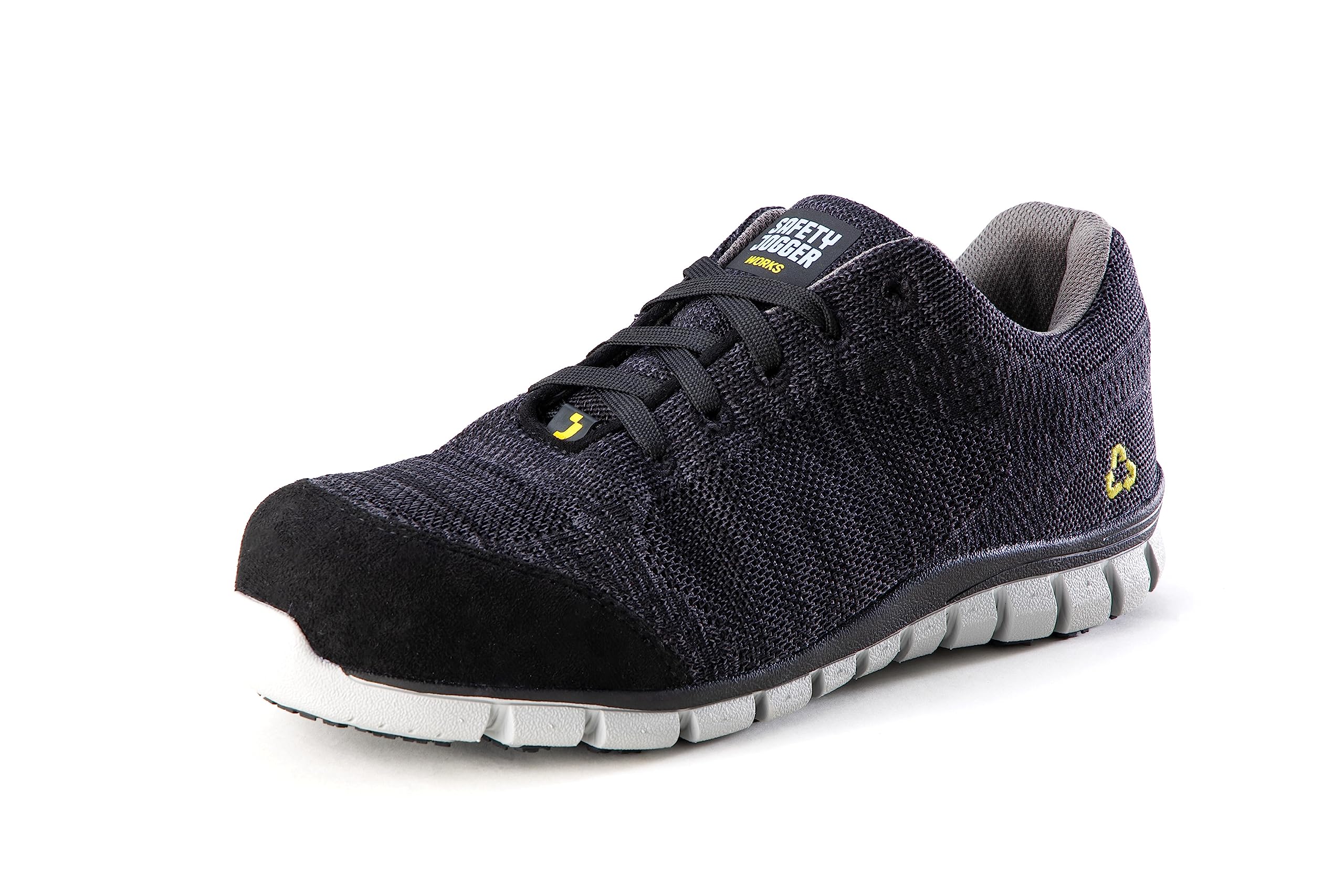 SAFETY JOGGER Morris S1P Safety Trainers Black UK 7.5 Black