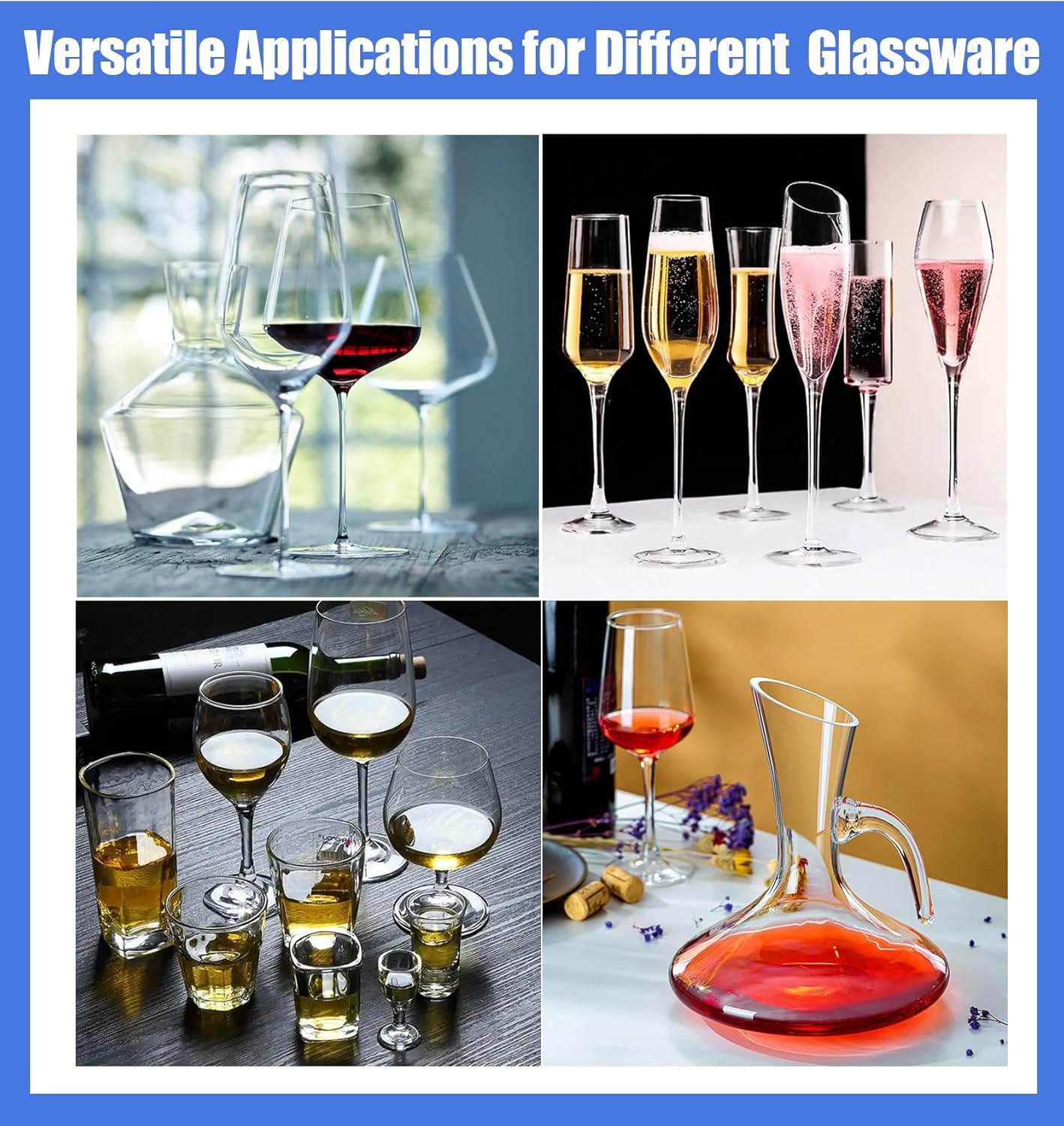 Electric Wine Glass Polisher, Stainless Steel Glass Dryer and Polisher Machine, Commercial Cup Glassware Wiping Machine, with 5 Brushes, 330 Cups/H for Bars Kitchens Restaurants