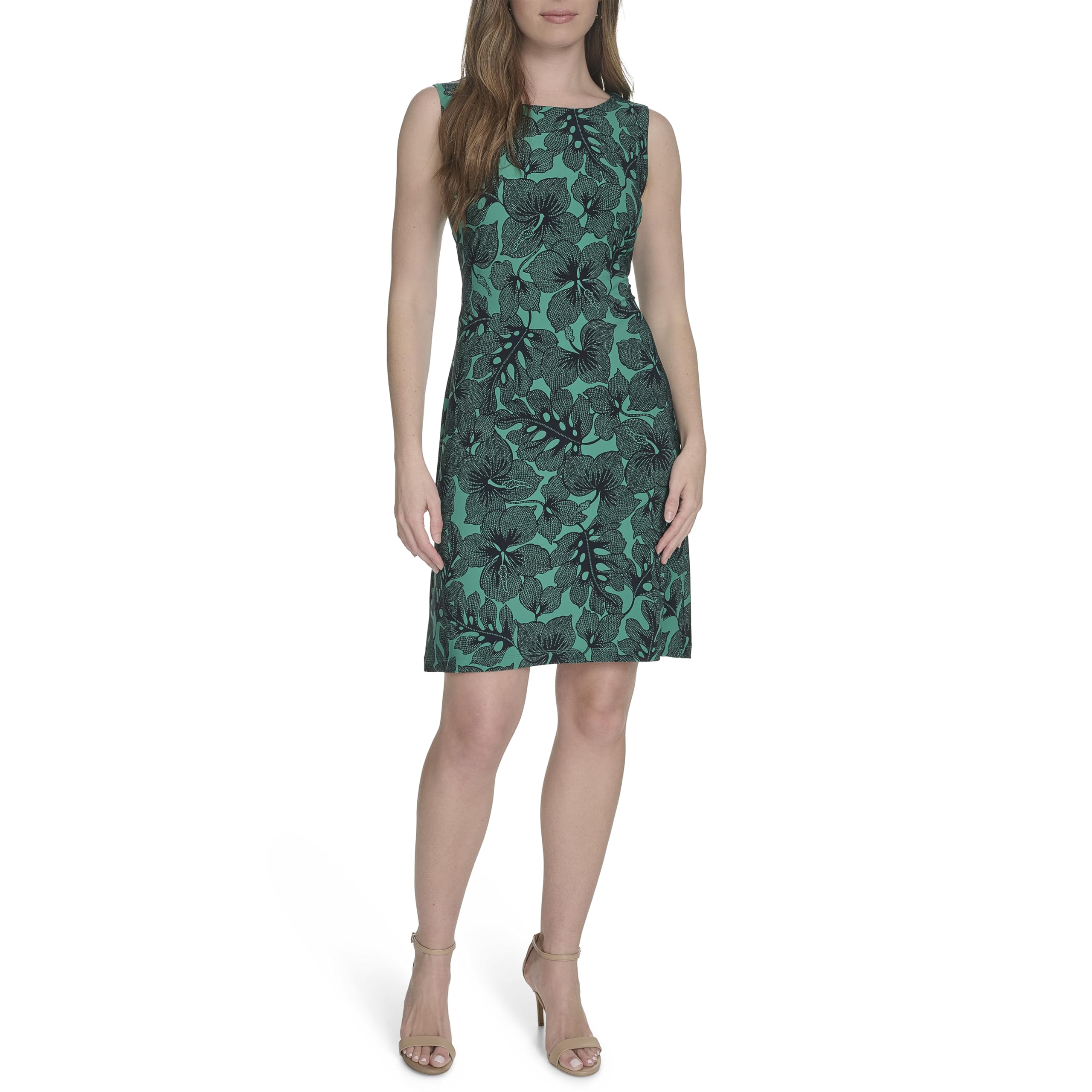 Tommy Hilfiger Ruffled Hem Shift Dress Abito a Turno Donna
