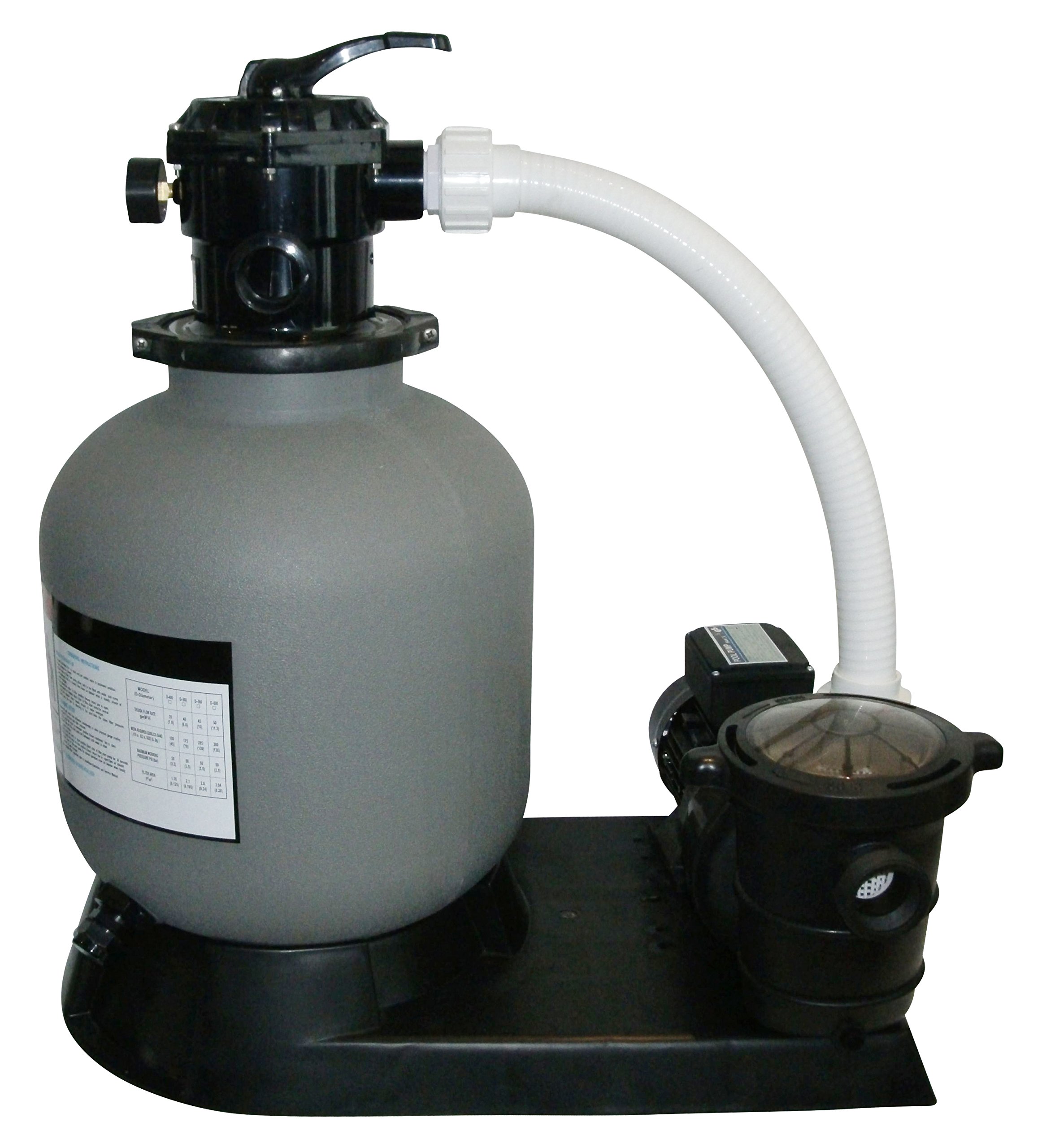 SPLASH 400 Filtre à sable pour piscine avec pompe filtrante 14 m³/h