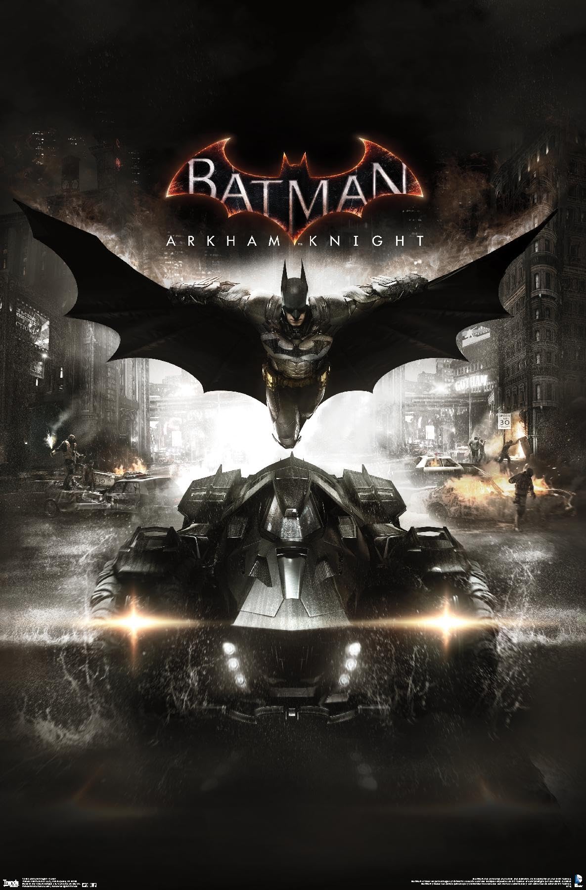 PS4 BATMAN RETUN TO ARKHAM 非売品ゲームポスター Since my case for