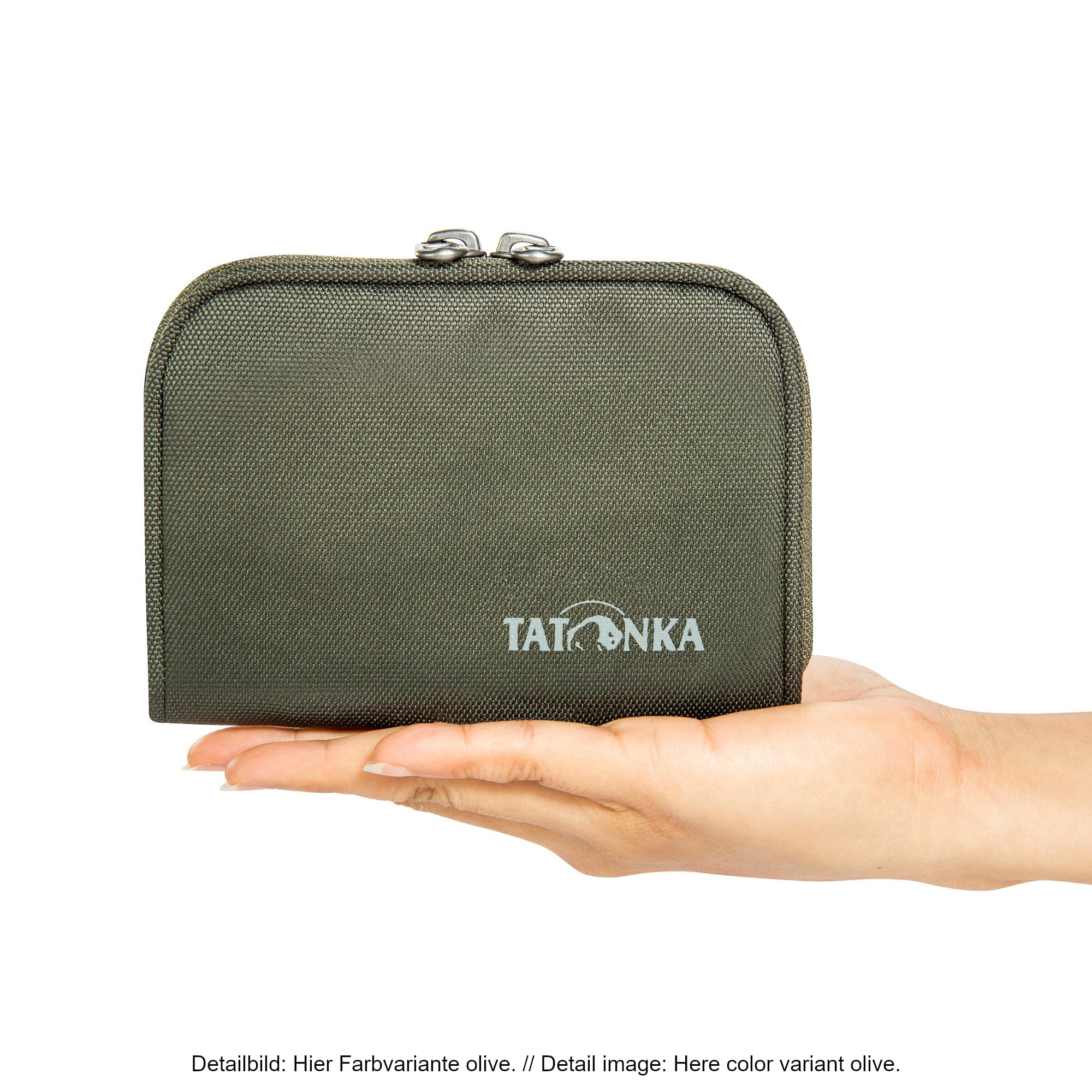 Tatonka Portfel Big Plain Wallet RFID B – portfel z ochroną RFID i kieszenią na monety, przegródkami na karty kredytowe, karty bankowe itp. - Wymiary: 13 x 9 x 2 cm, Midnight Plum, 13 x 9 x 2 cm,