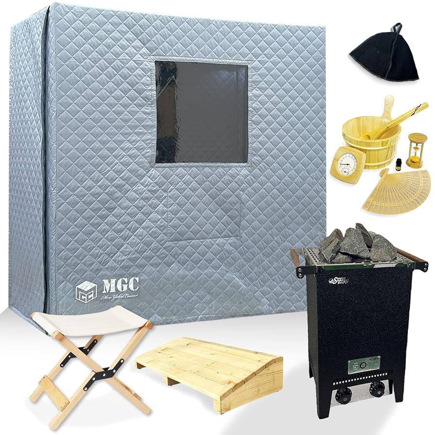 サウナヒーター サウナストーブ テント付き Heat BOX 200V サウナヒーター サウナストーブ テント付き Heat BOX 200V