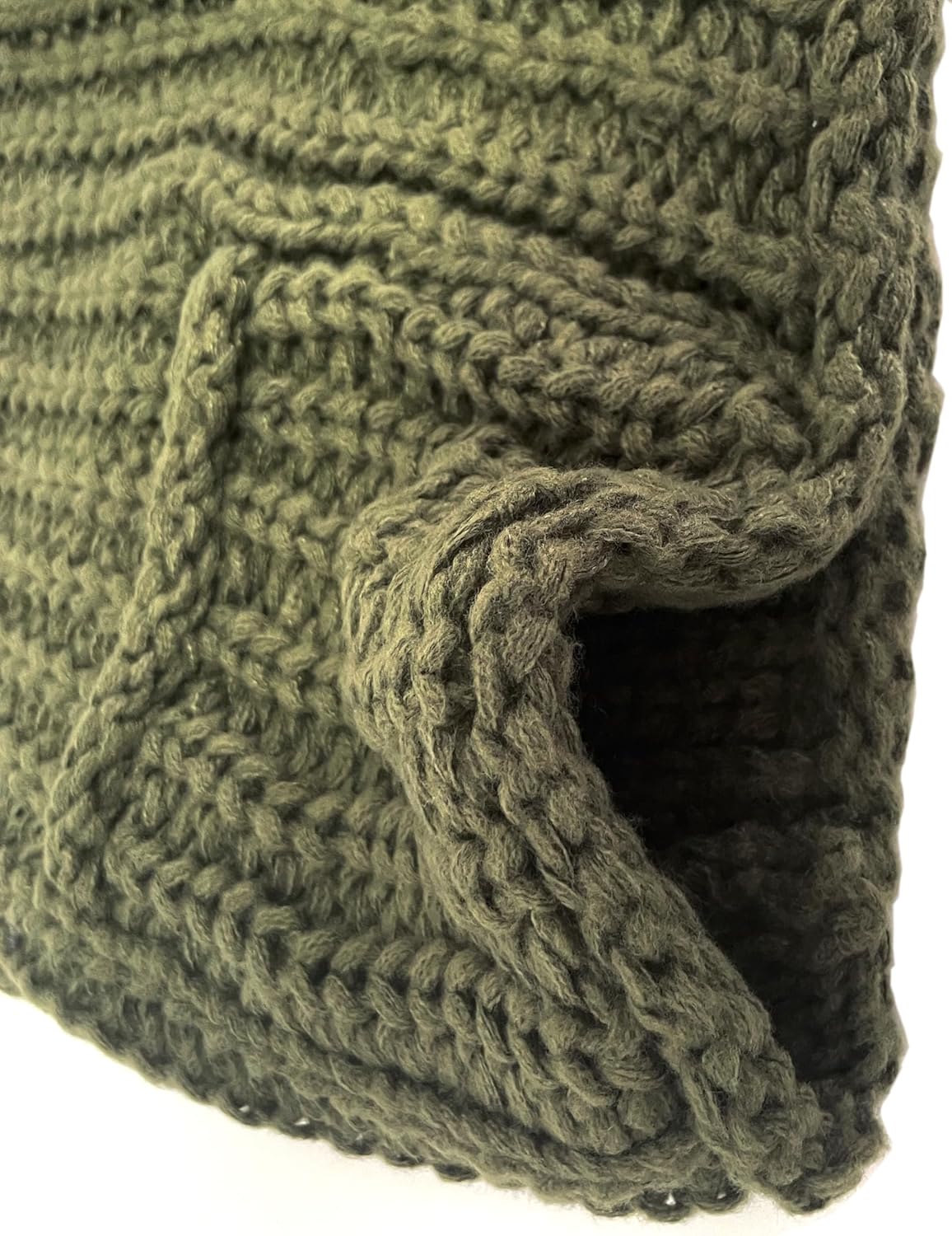 Womens Casual Chunky Knit Vest Gold Button Down Crop Crochet Sleeveless Sweater Vest - Image 6