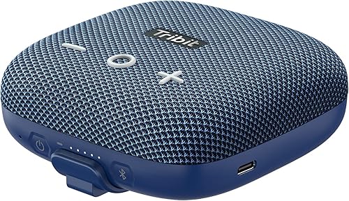 Tribit StormBox Micro 2 Altavoz portátil 90dB sonido fuerte graves profundos IP67 impermeable pequeño altavoz incorporado batería de 12 horas de
