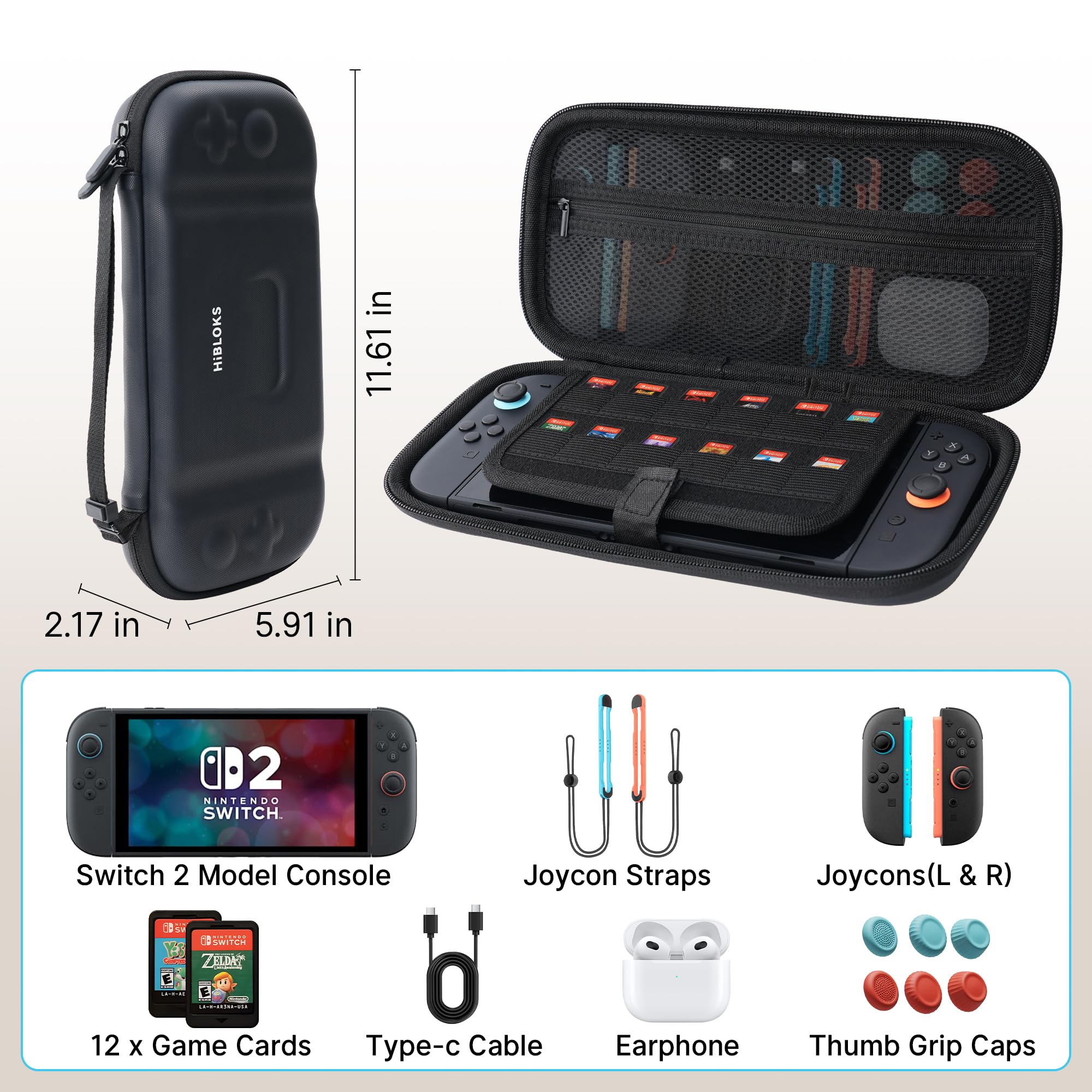 Switch/case Backpack Snapklik.com : RCstyle Hibloks Switch Carrying Case For Nintendo Switch ...