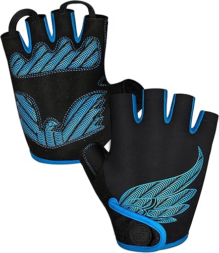 MOREOK Cycling Gloves Bike Gloves for MenWomen-5MM Gel Pad Half Finger Bicycle Biking Gloves for CyclingWeight LiftingGymMotorcycleRowingOutdoor