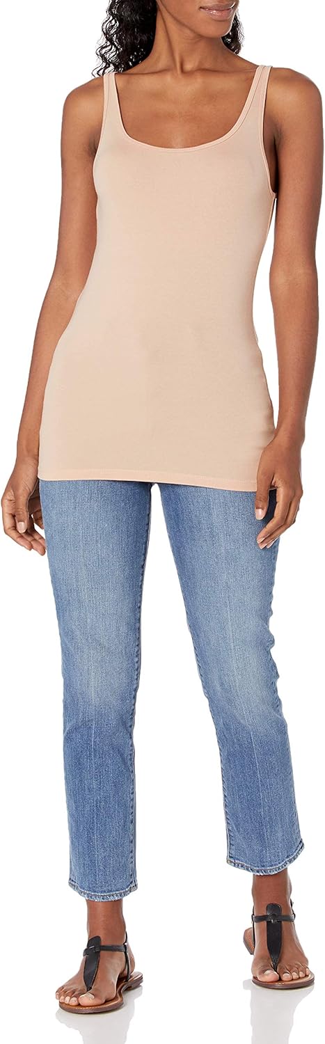 Amazon Essentials Women's Slim-Fit Thin Strap Tank Top - Image 6