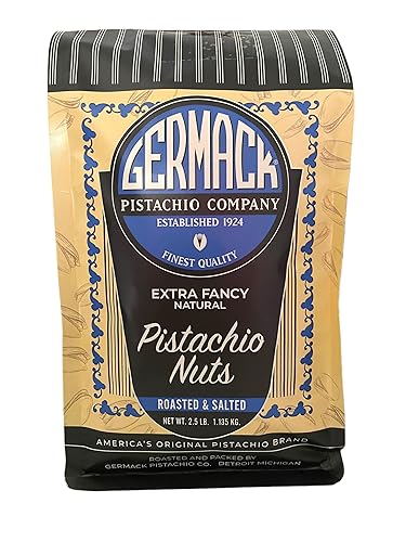 Germack Pistachos naturales extraelegantes, bolsa de 2.5 libras
