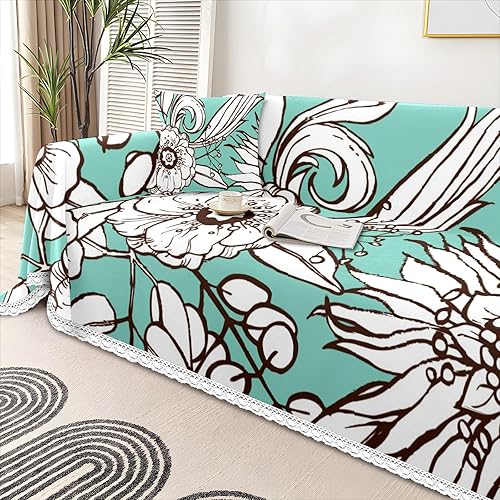 Vista 89 de Funda de sofá con estampado de limón, fundas de sofá resistentes a las manchas, protector universal de muebles