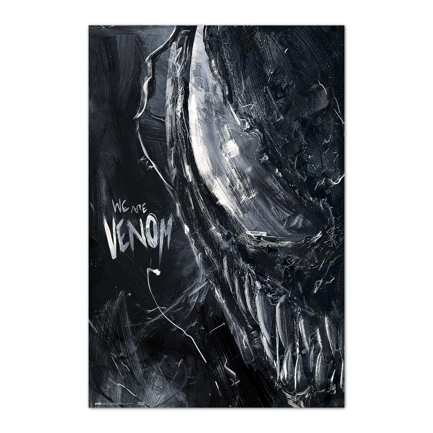 Grupo Erik Poster Marvel Venom Creepy - 36 x 24 inches / 91.5 x 61 cm - Shipped Rolled Up - Cool Posters, Art Poster, Wall Posters & Prints