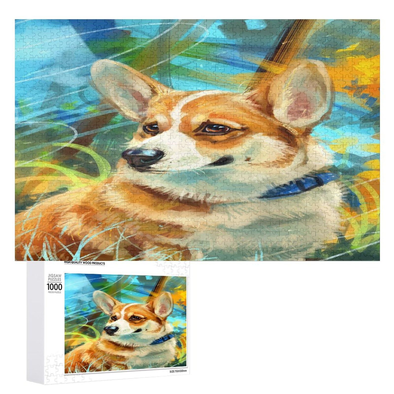 犬 ジグソーパズル ウッドパズル A4 犬 ジグソーパズル ウッドパズル A4