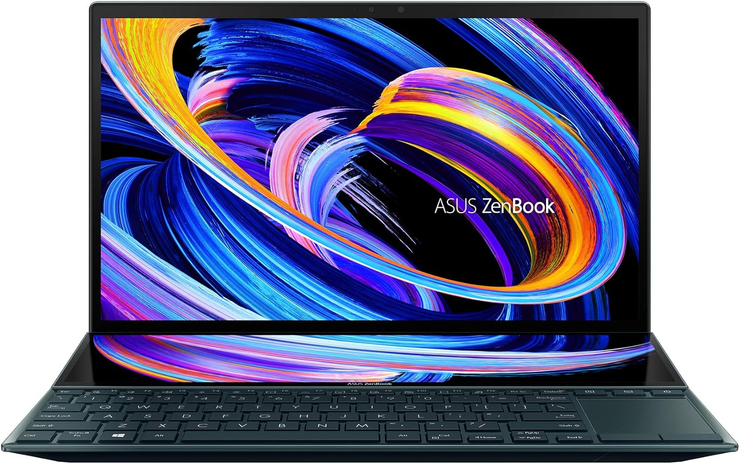 Asus Zenbook Duo 14 UX482EGR, Notebook Con Doppio Schermo FHD Touch + Asus Pen, Intel Core i7-1195G7, RAM 16GB. 1TB SSD PCIE, scheda Grafica NVIDIA GeForce MX450 2GB GDDR6, Windows 11, blu Asus Zenbook Duo 14 UX482EGR, Notebook Con Doppio Schermo FHD Touch + Asus Pen, Intel Core i7-1195G7, RAM 16GB. 1TB SSD PCIE, scheda Grafica NVIDIA GeForce MX450 2GB GDDR6, Windows 11, blu