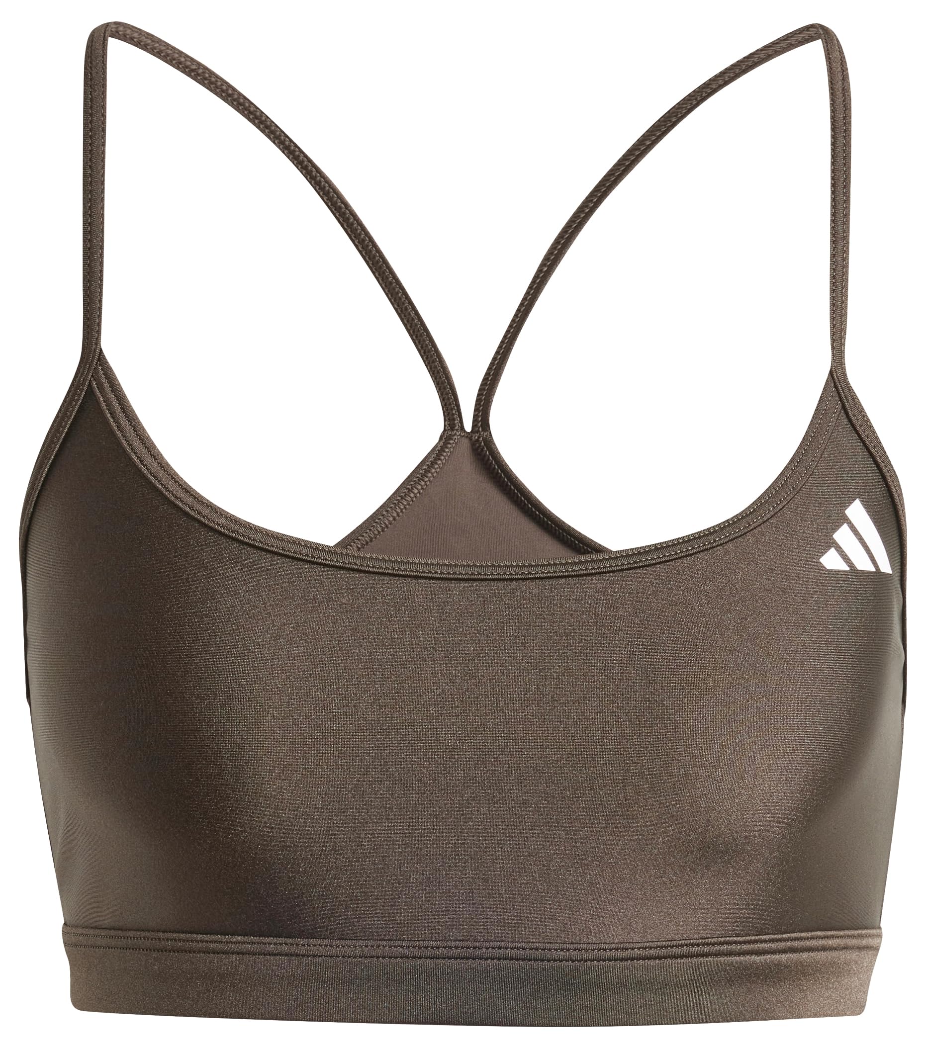 adidas Women's Aeroreact Training Light Support Shiny Bra, S A-B