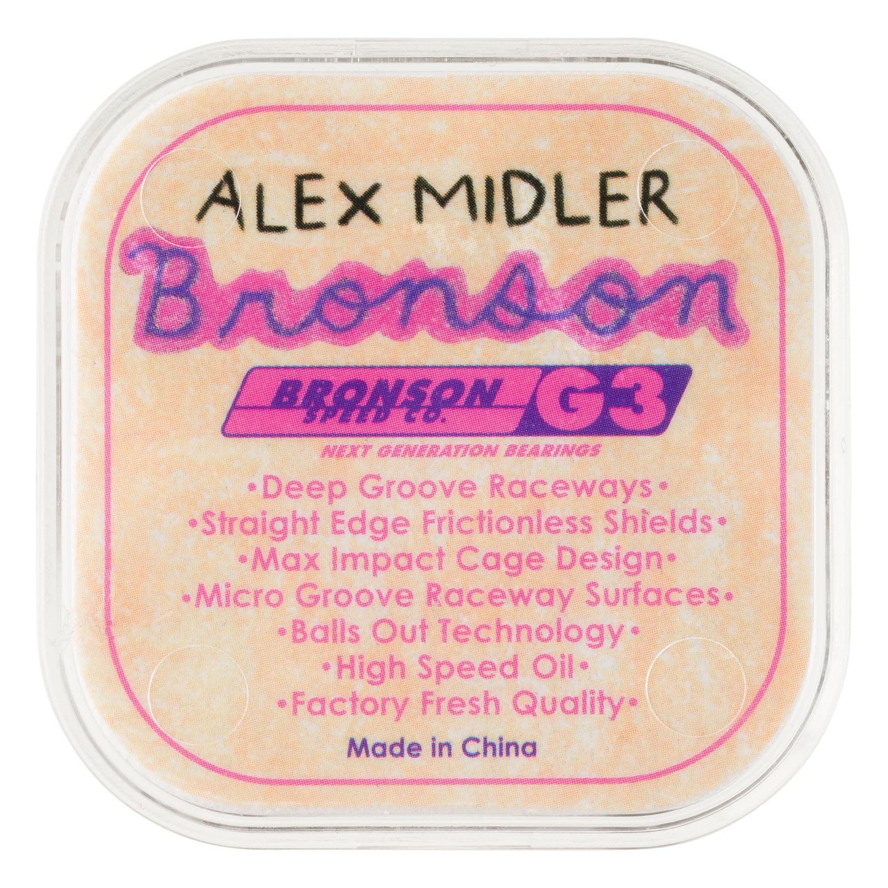Bronson Alex Midler Pro G3 Roulements