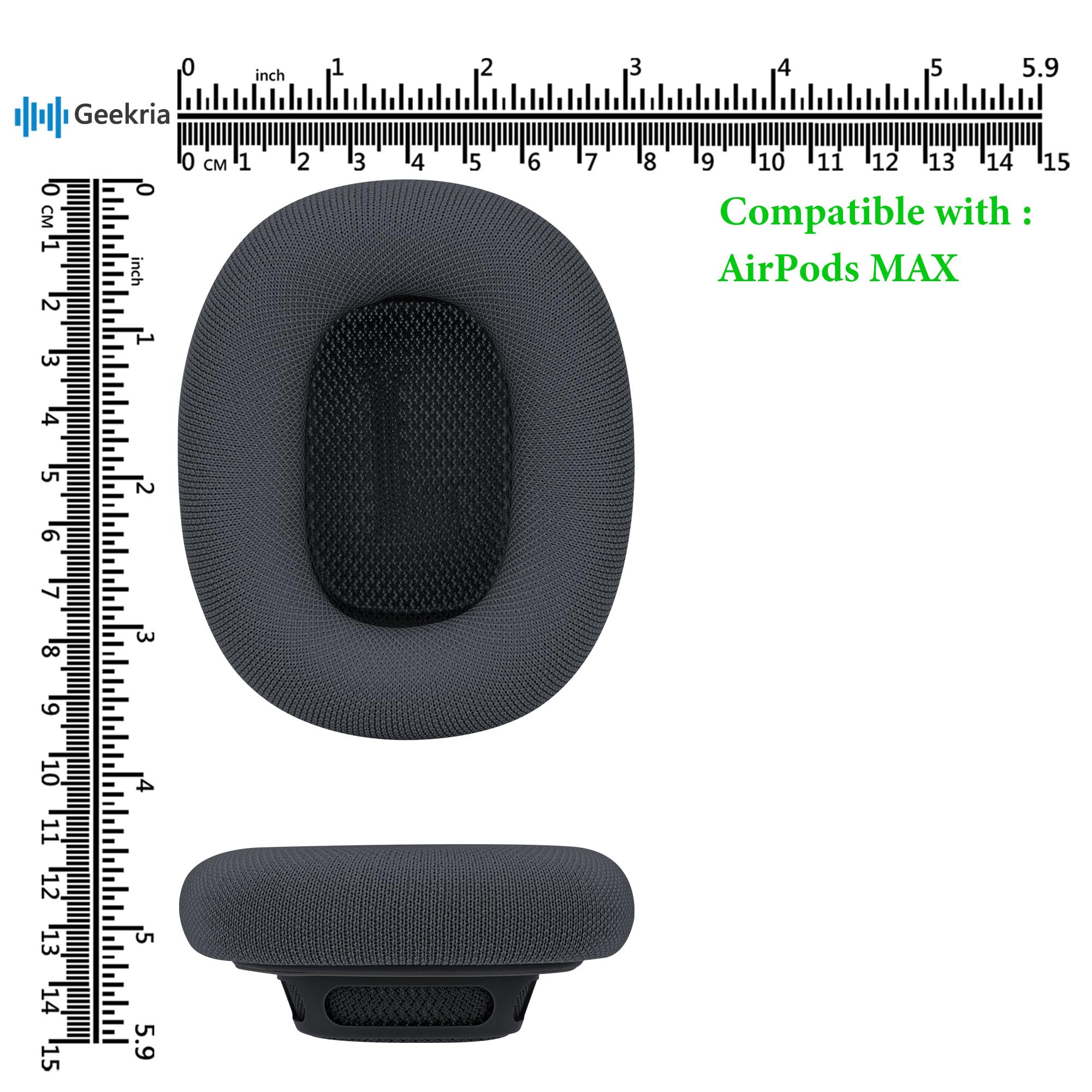 Amazon.com: Geekria Comfort Mesh Fabric Replacement Ear Pads