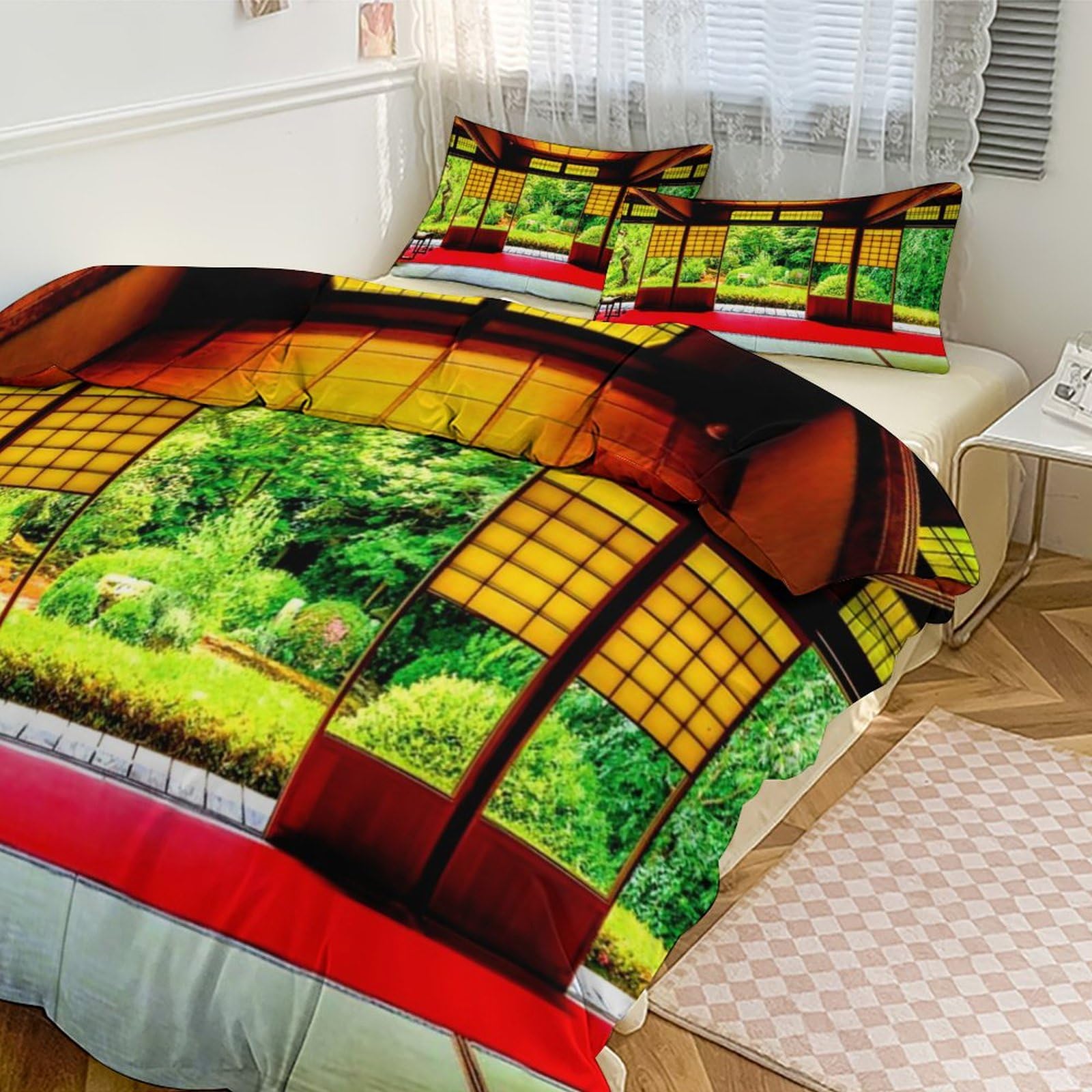 CONRAN ベッドカバー & 無印掛け布団 セット Amazon｜THE CONRAN SHOP CONRAN ベッドカバー & 無印掛け布団