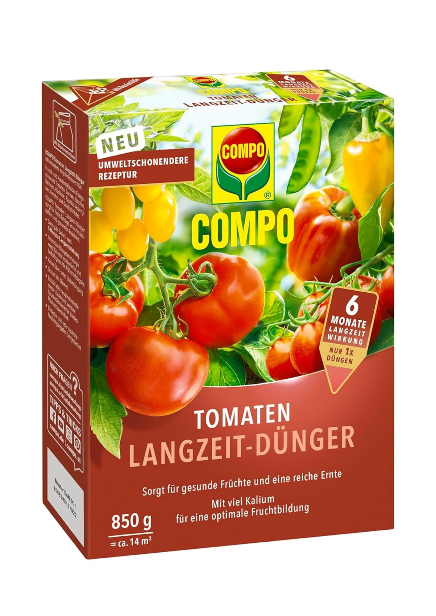 Compo Tomaten Langzeit-Dünger 850g