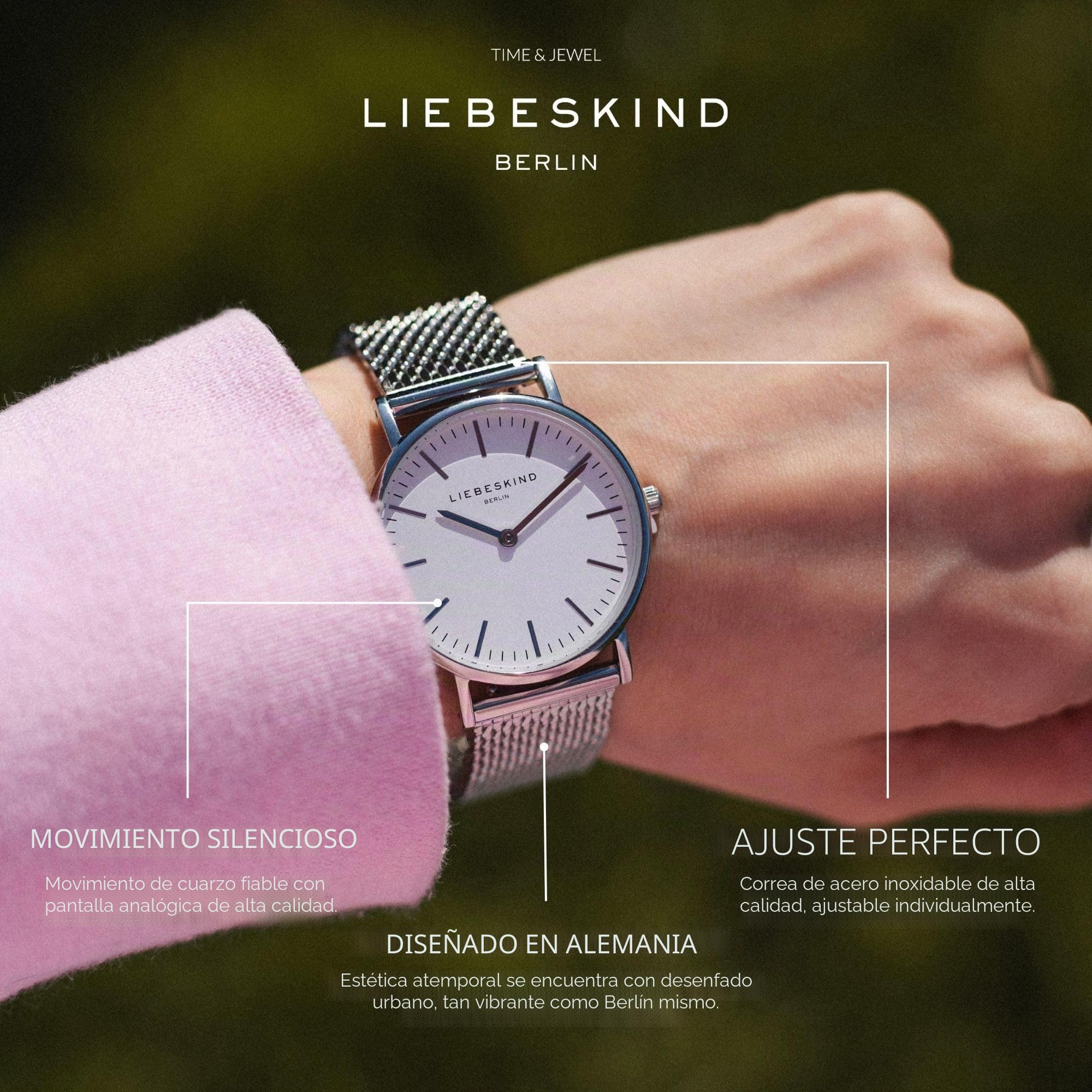 Liebeskind Berlin Reloj de Pulsera LT-0409-MQ Azul