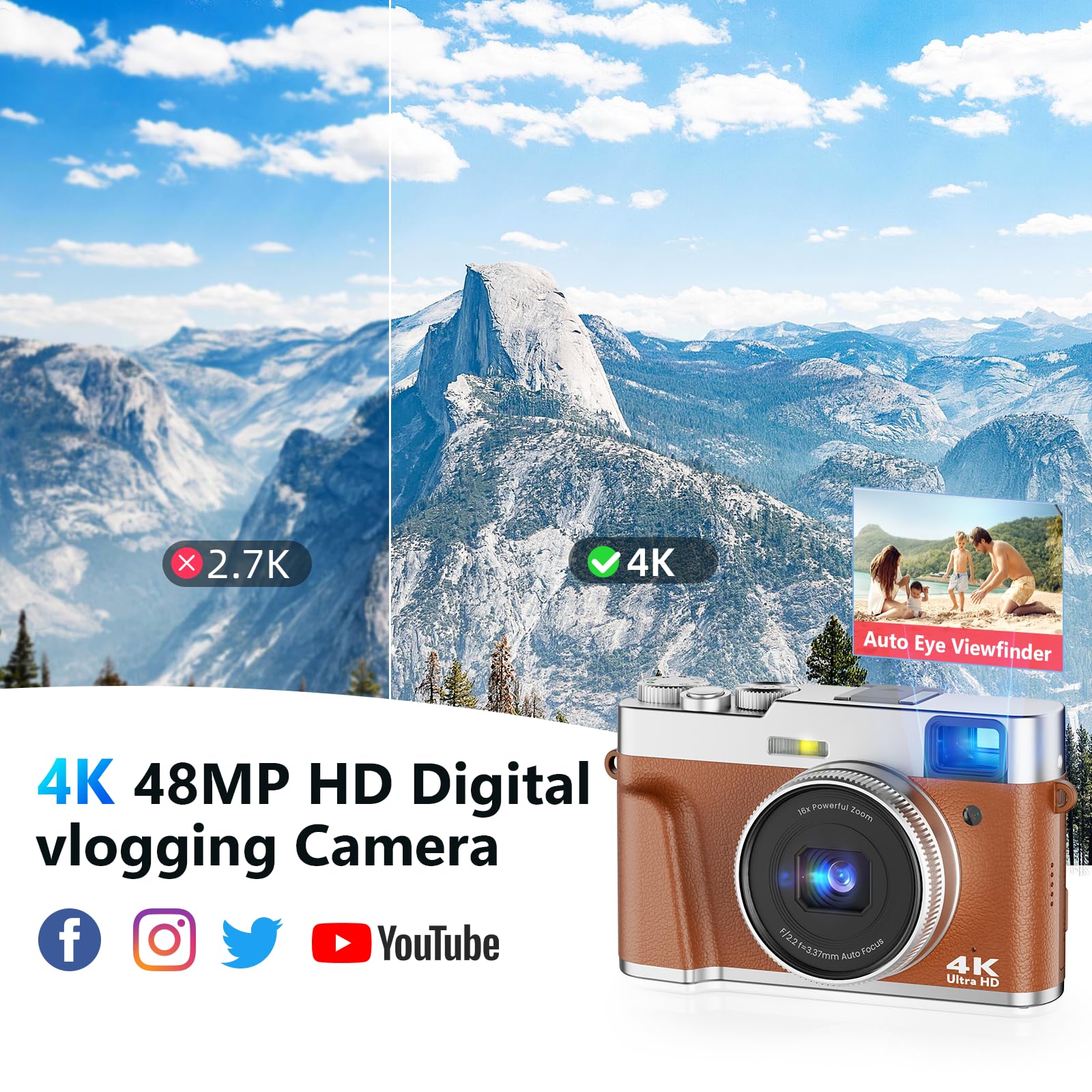 デジタルカメラ ripio02 Amazon | デジタルカメラDigital Camera 44 Mega Pixels Small