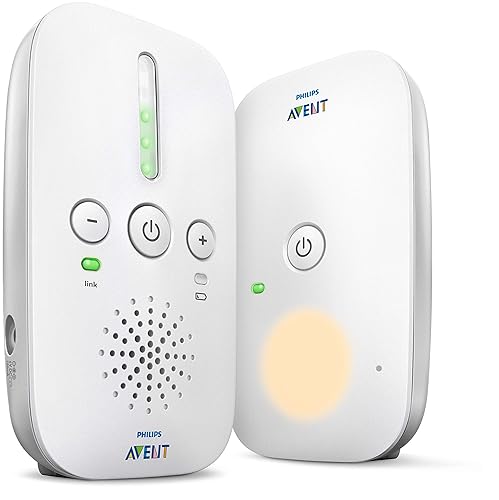 Philips AVENT Audio Baby Monitor DECT, blanco, SCD50210