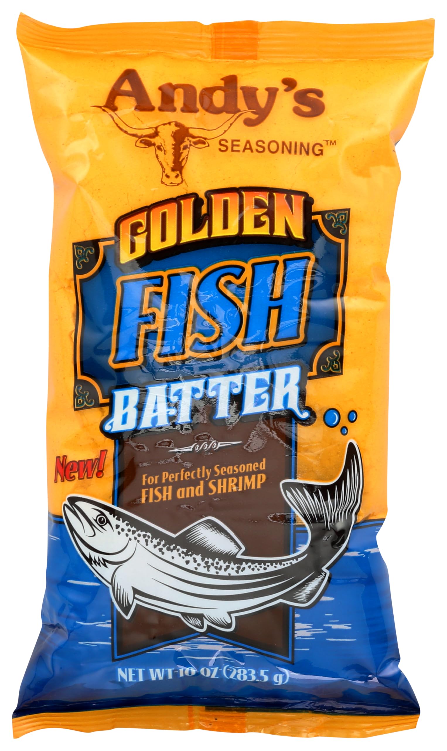 Andy's Batter Golden Fish, 10 oz