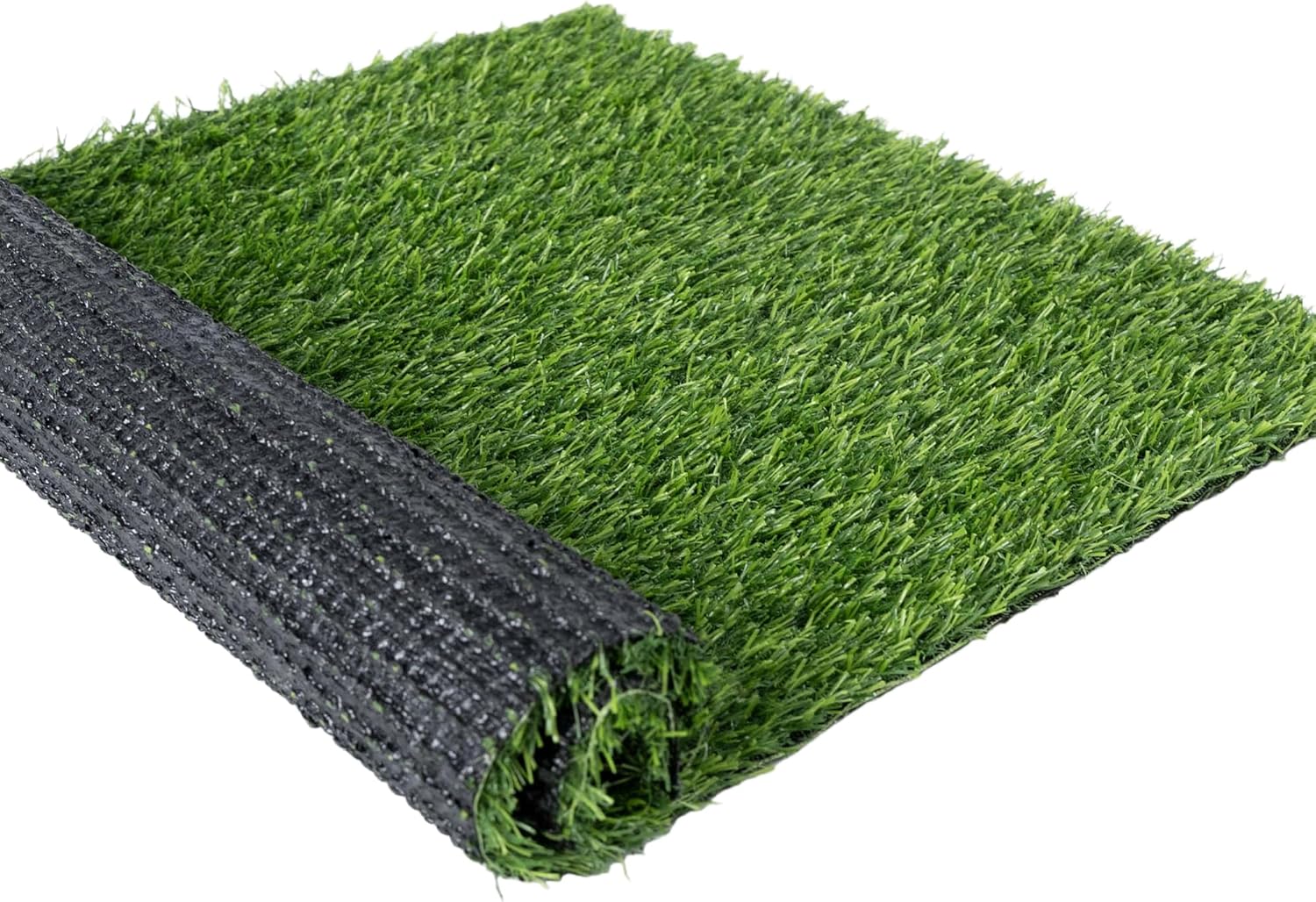 Artificial Turf Grass 6ft X 4ft, Green Grass Rug Grass Thicks 0.8in Indoor Outdoor Grass Carpet, Dog Grass Mat with Drainage Holes and Replacement
