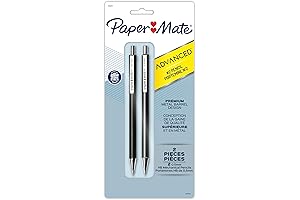 Papermate Liquid Lead Mechanical Pencils, Premium Metal Finish in Black and Gun...