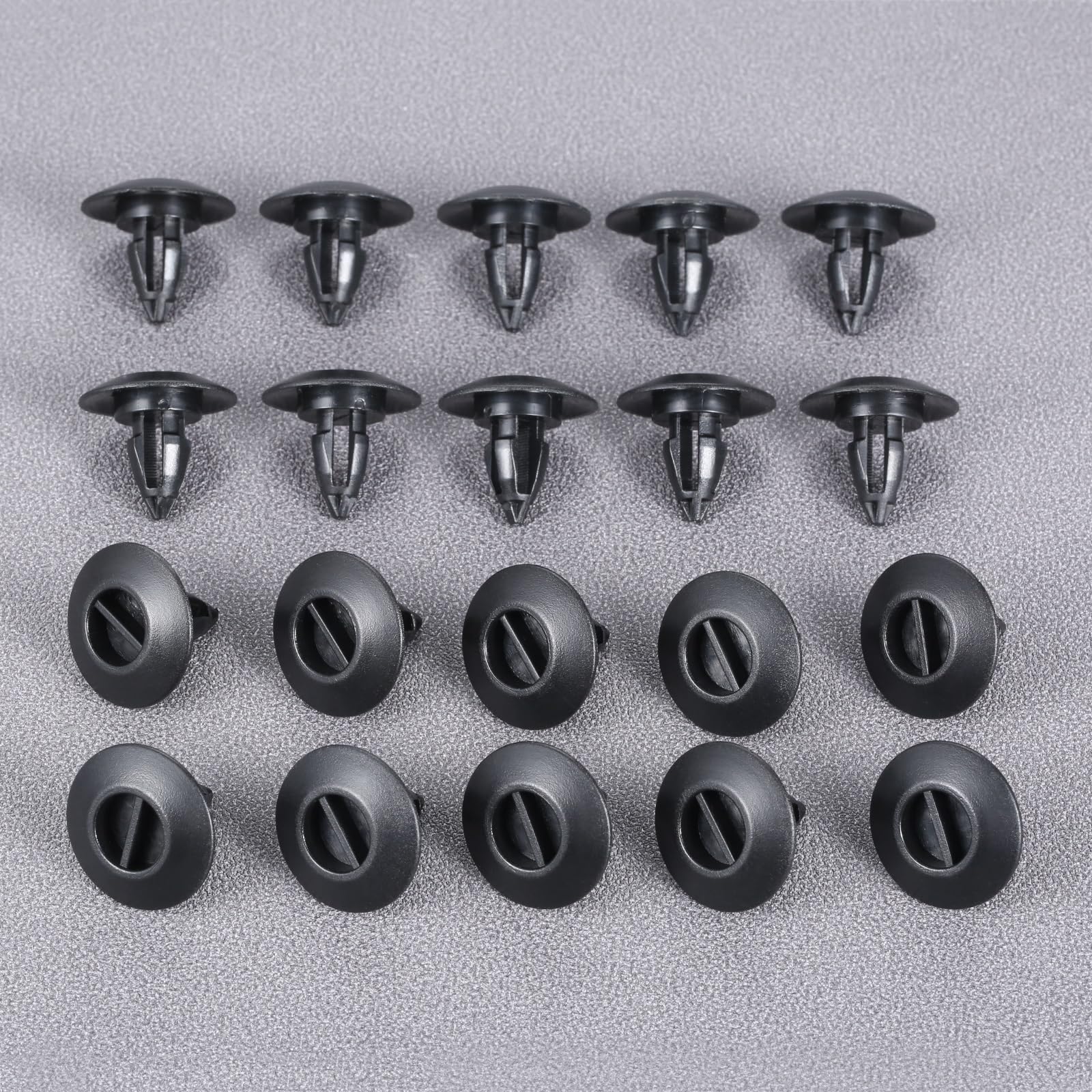 Lot De 10 Clips De Fixation Pour Garniture De Porte BMW X5 E70 / X6 E71 - Remplacer Les Clips Cassés Facilement | Couleur Blanc