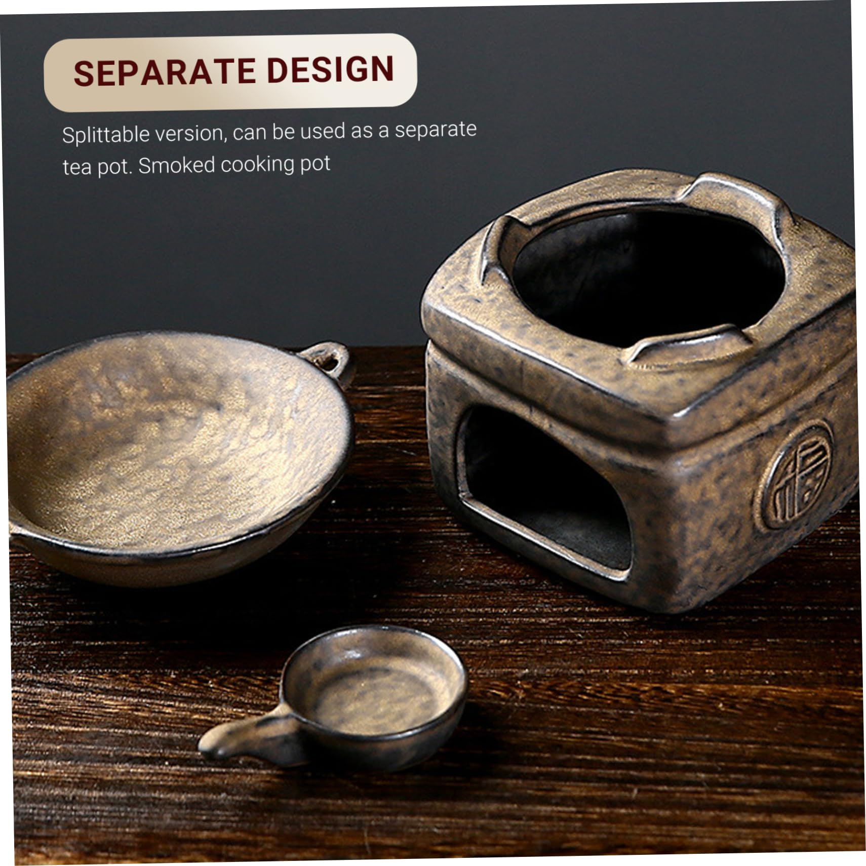 Diffusore di oli essenziali in ceramica, bruciatore di cedro e erbe Zen, dispositivo multifunzionale per aromaterapia per la decorazione domestica e il relax