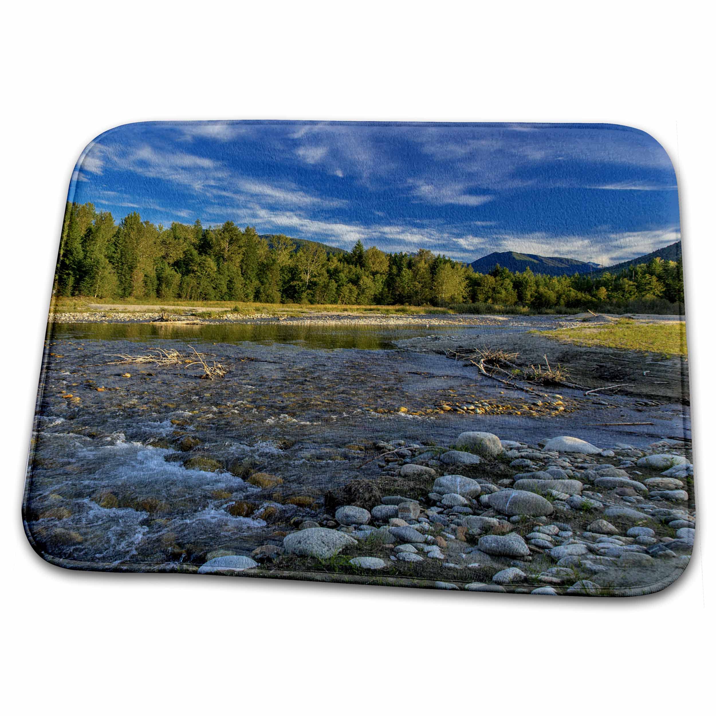 Dish Drying Mat - Cariboo Creek in Burton, British Columbia, Canada Canada