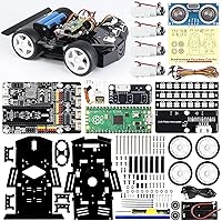 Vista 4 de SunFounder Raspberry Pi Ultimate Starter Kit para Raspberry Pi 4B 3B+400 con Raspberry Pi Pico Robot Car Kit