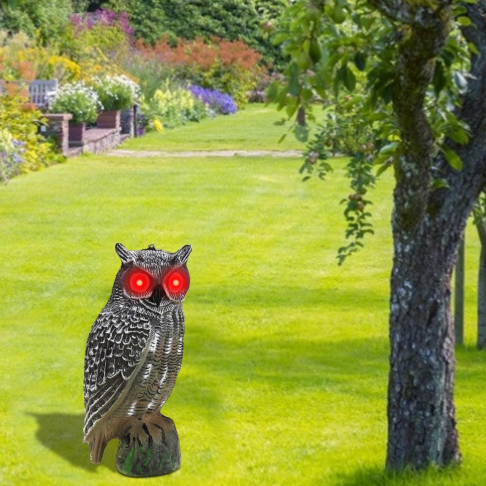 霊が見える置物 Amazon.co.jp: フクロウ 置物 鳥よけ 害鳥対策 置物 鳥よけ