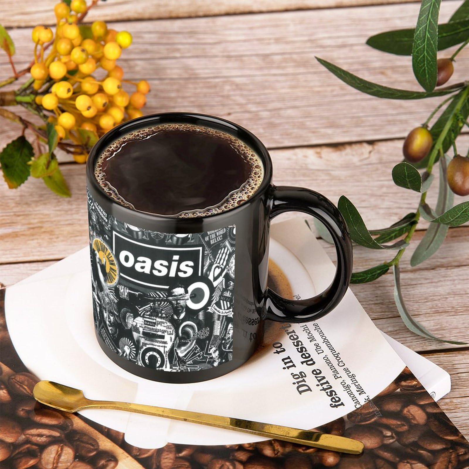 オアシス マグカップ コースター ② oasis 30周年 特別展 グッズ