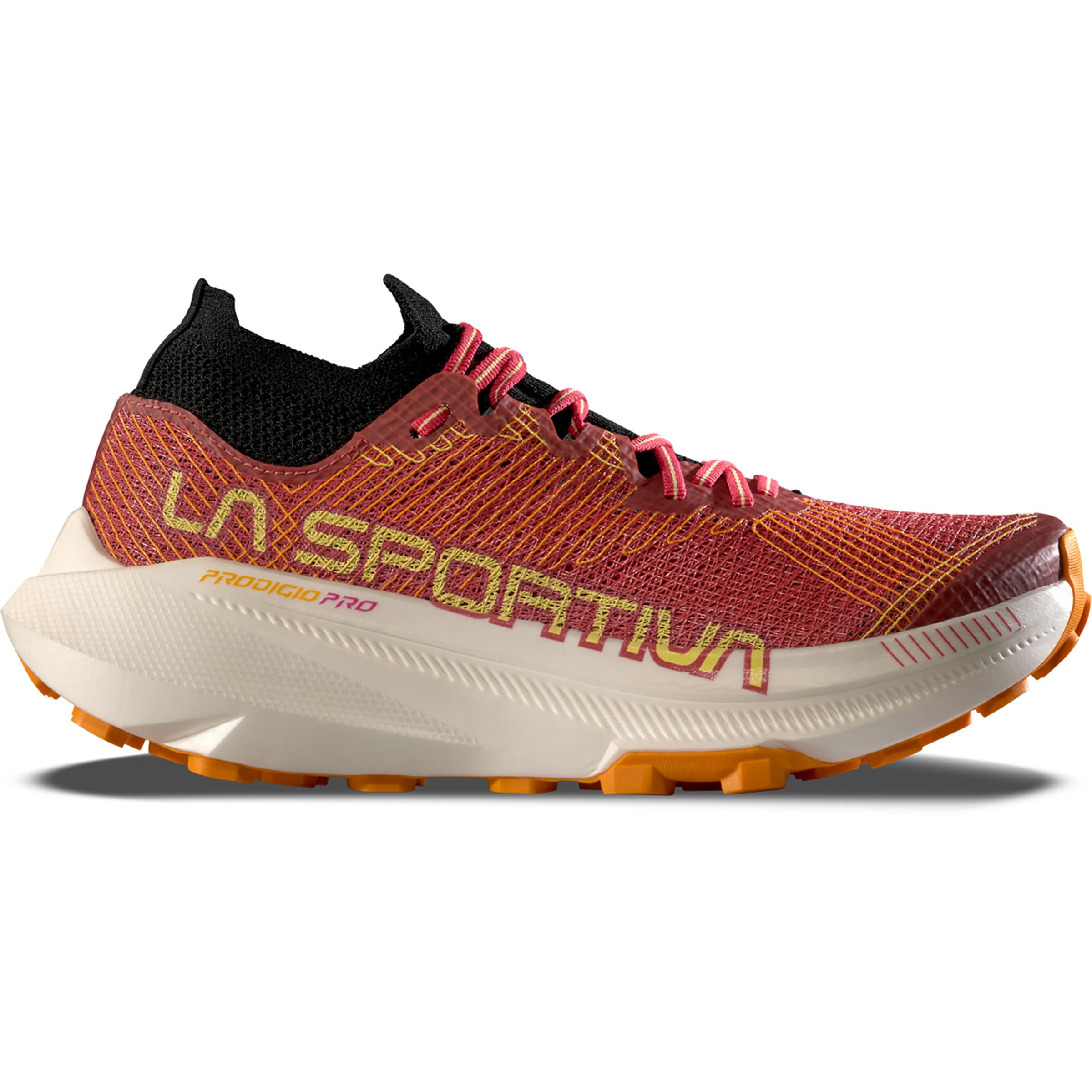 LA SPORTIVA Donna Prodigio PRO Scarpe, Mineral Red-Banana, 39