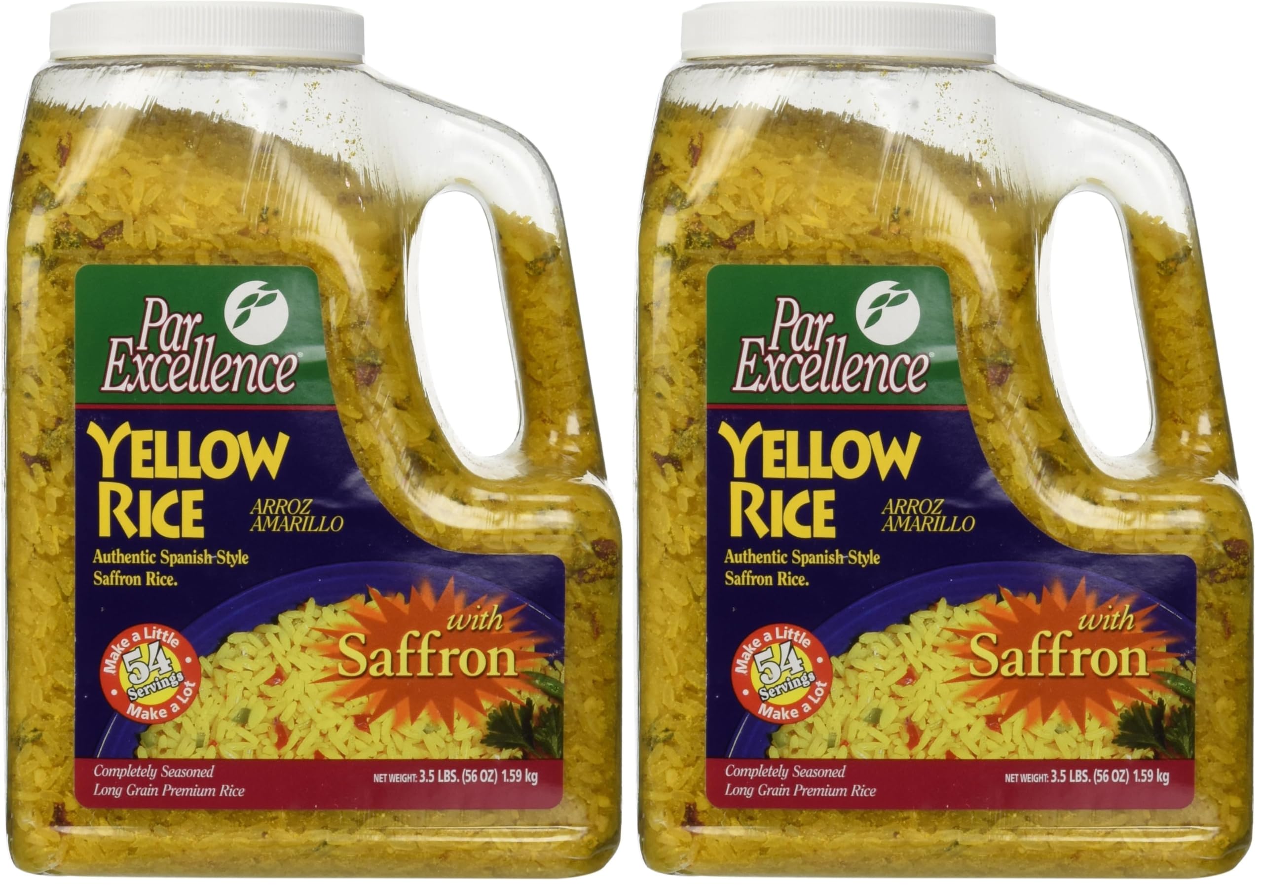 Par Excellence Producers Yellow Rice,3.5 lb.,(Pack of 2)