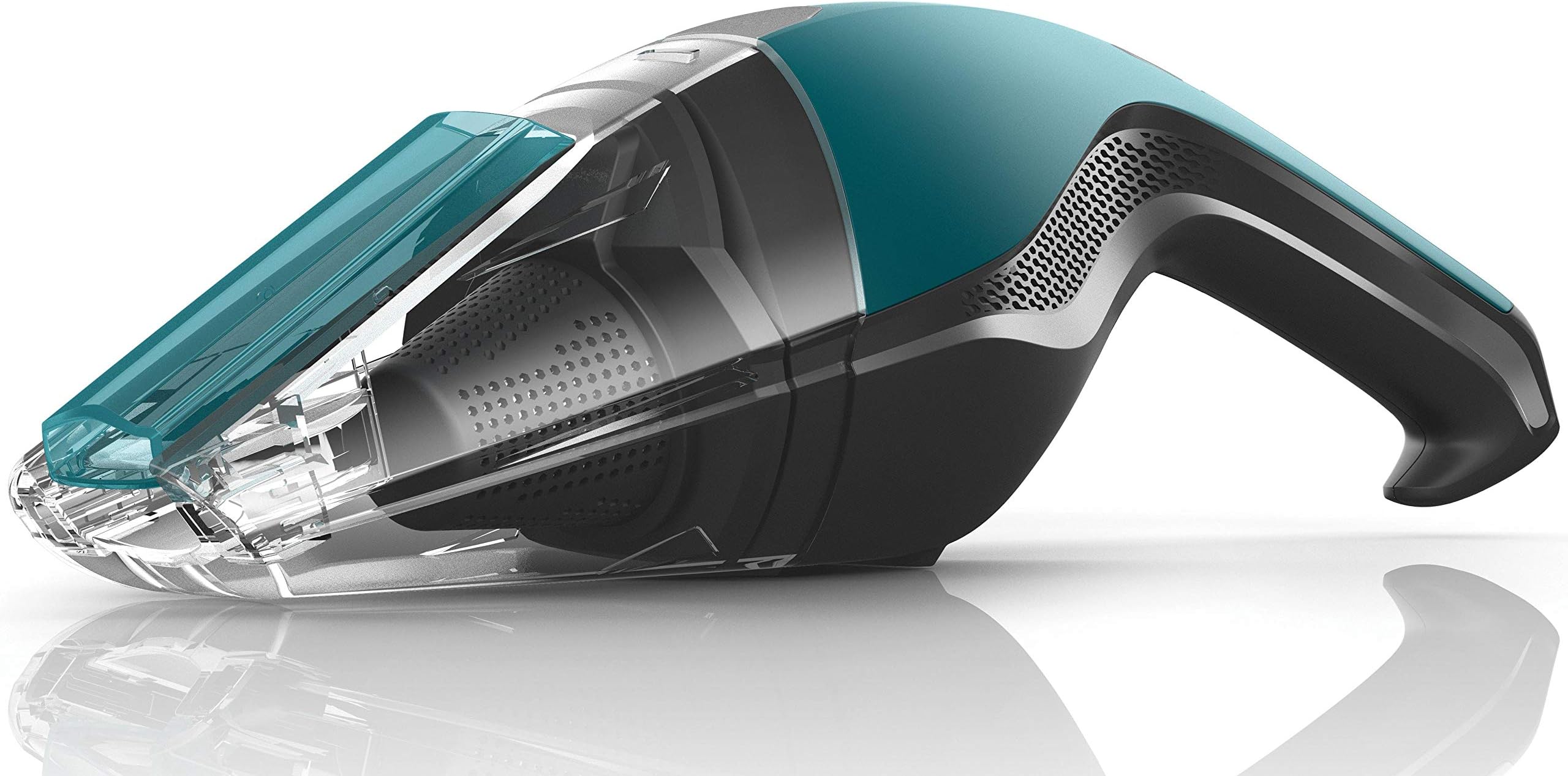 Dirt Devil BD30010TE Quick Flip 8 V Devil Handheld Vacuum Cleaner Lithium Cordless Teal Hand Vacuum