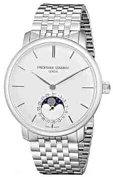 時計 FREDERIQUE CONSTANT 220NW4S6B 37mm Frederique Constant Slim Line White Dial Men's Watch