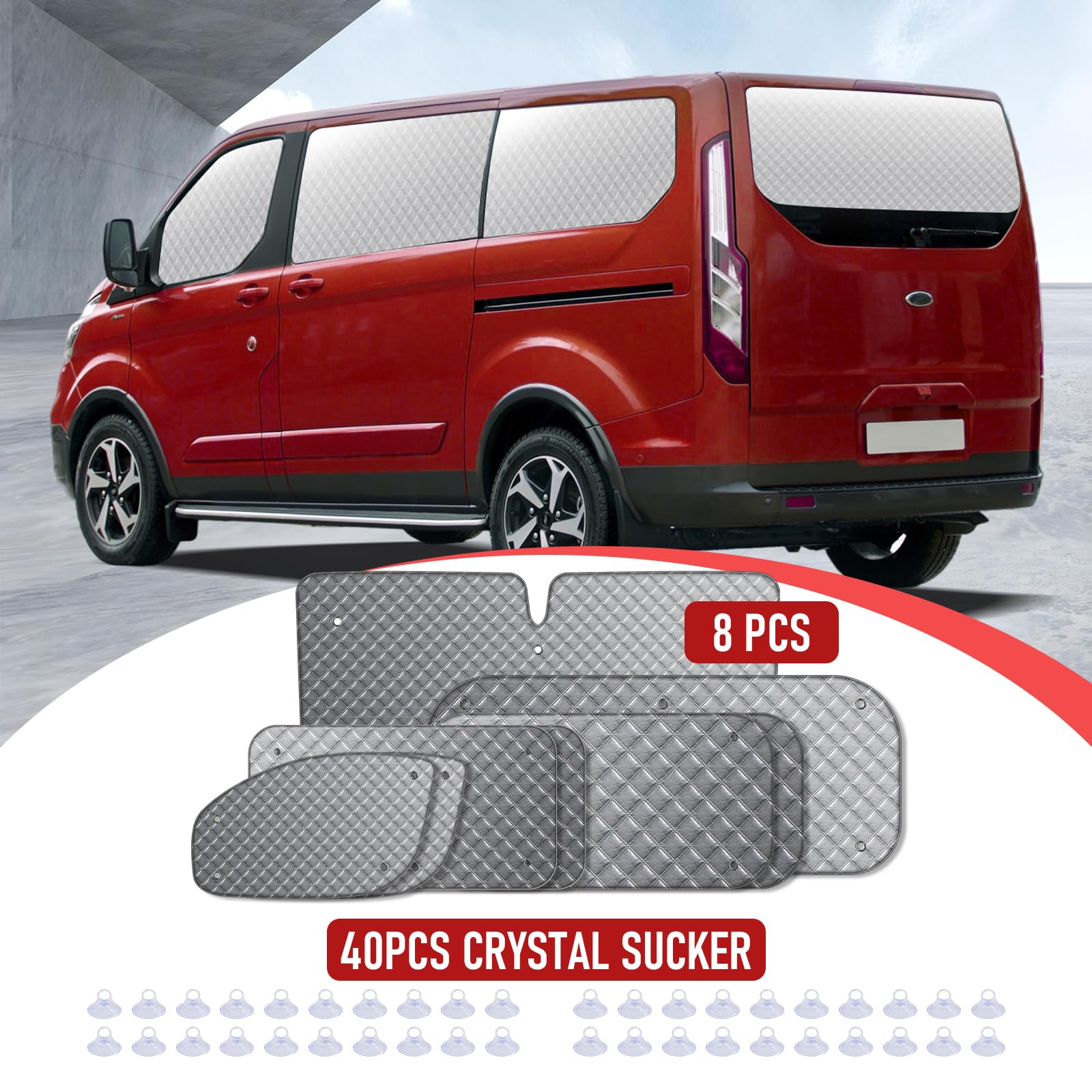 Marvix Tenda Termica Per Cabina Interna, 9 Strati, Copertura Finestrino Fiat Ducato Boxer E Rele 2006 2024 Camper 1497503067