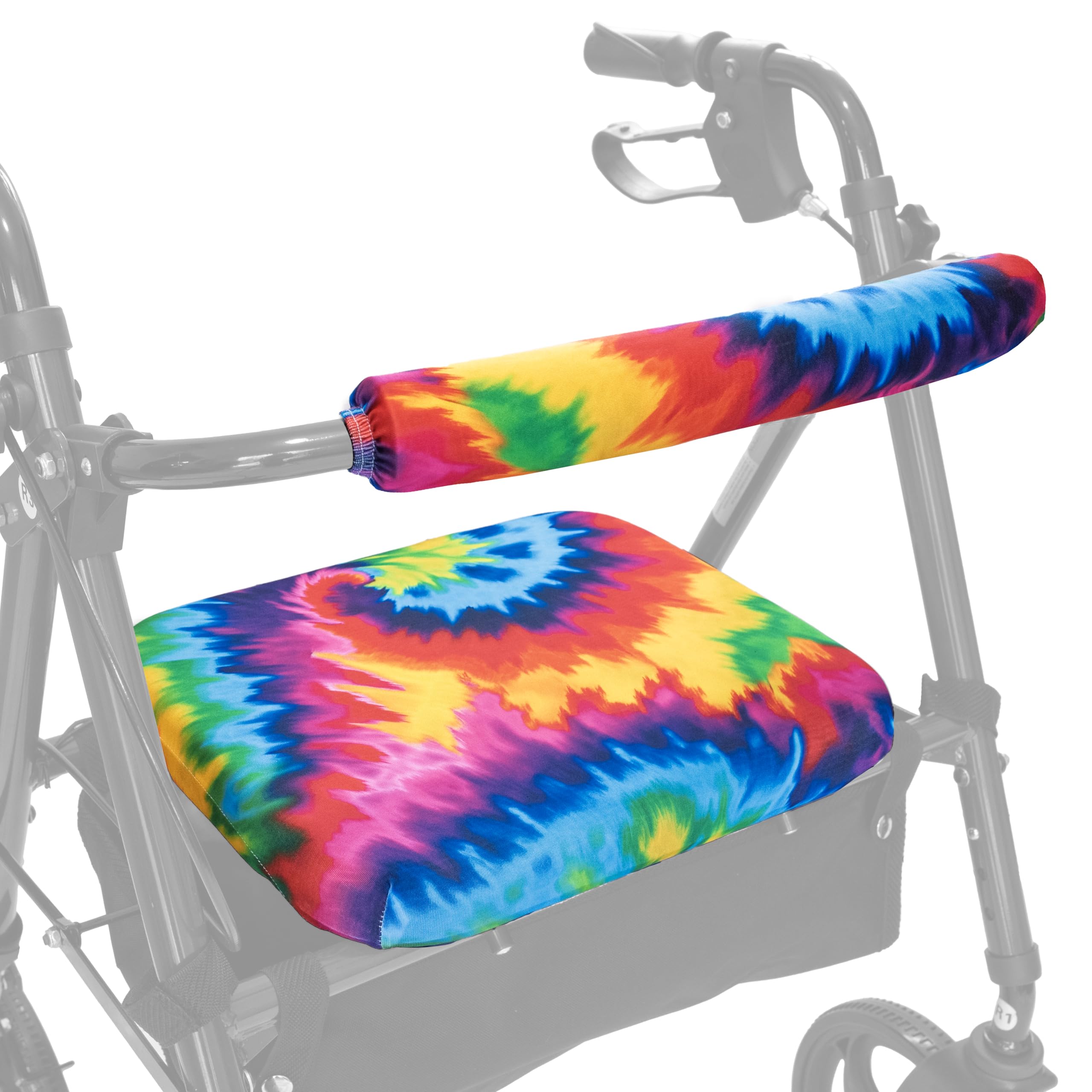 Top Glides Universal Rollator Walker Seat and Backrest Covers (Red) — Amazon image 14
