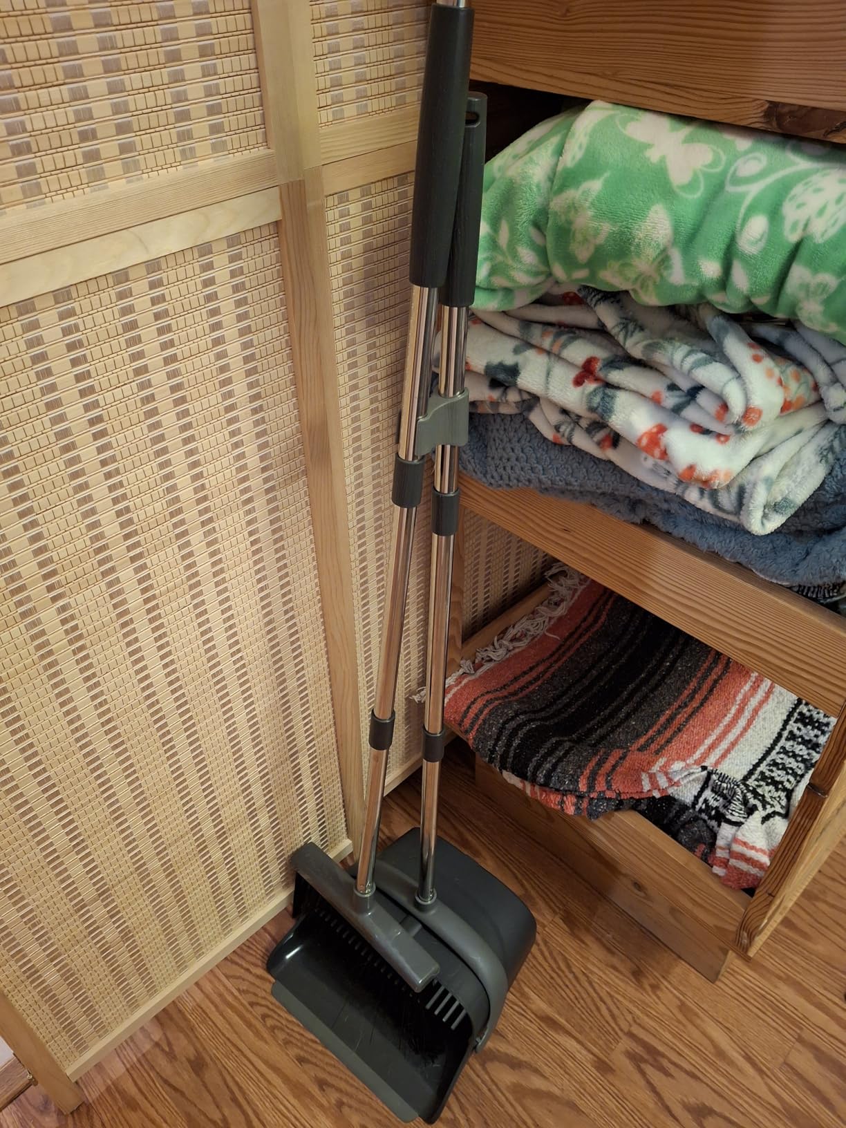 best broom and dustpan set under budget customer image showing Ivandar broom and dustpan set