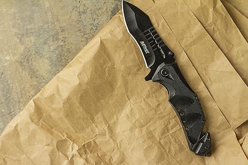 Miniatura 7 de MTech USA MT-A845BK Cuchillo con resorte, 5" cerrado, hoja negra