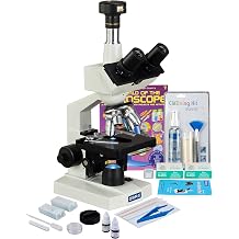 OMAX M83EZ-PKG5-C50U 2500X 5MP Digital LED Lab Microscope + Slide