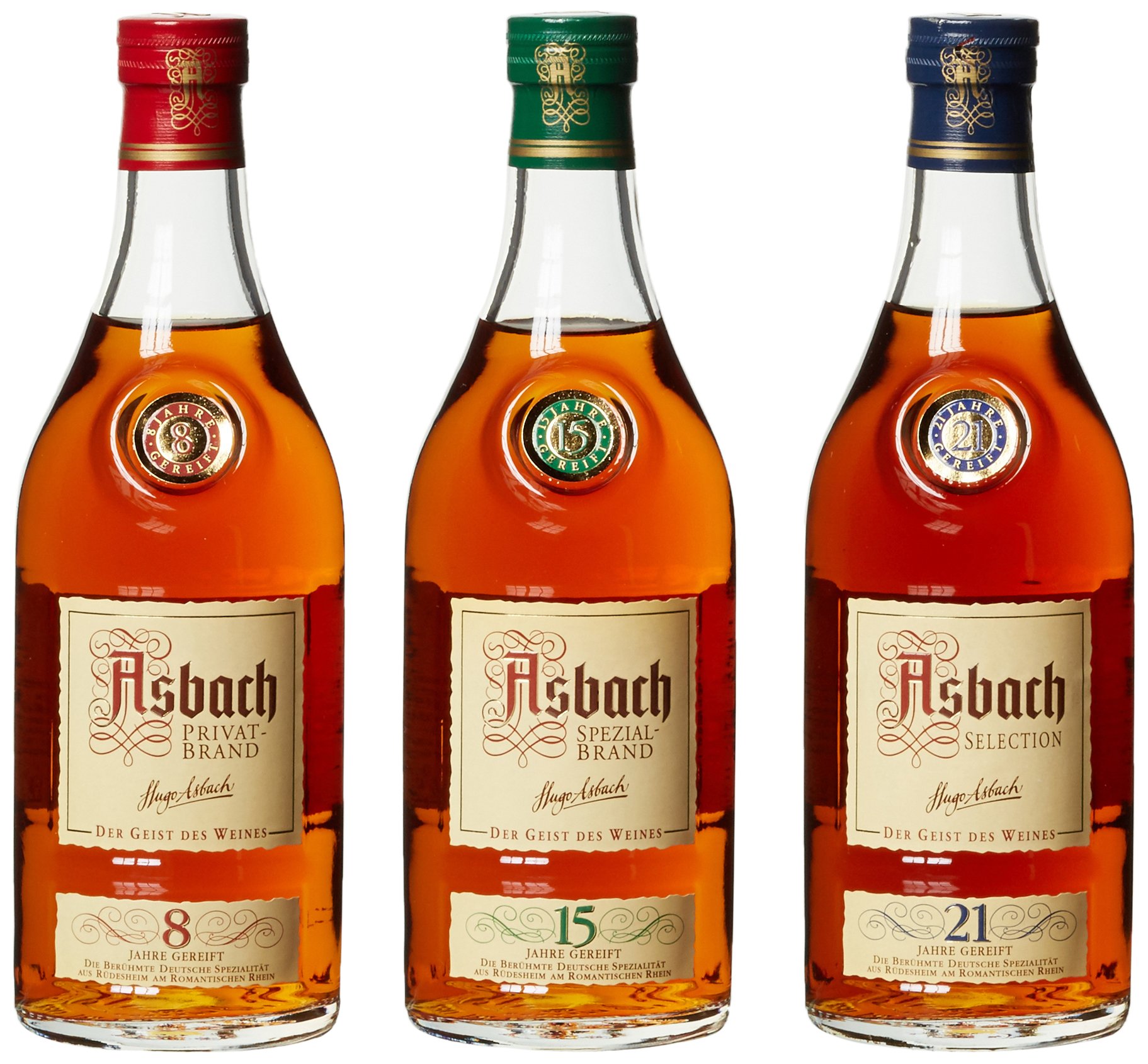 Asbach Cellarmaster's Collection Weinbrand 3 x 0.2l