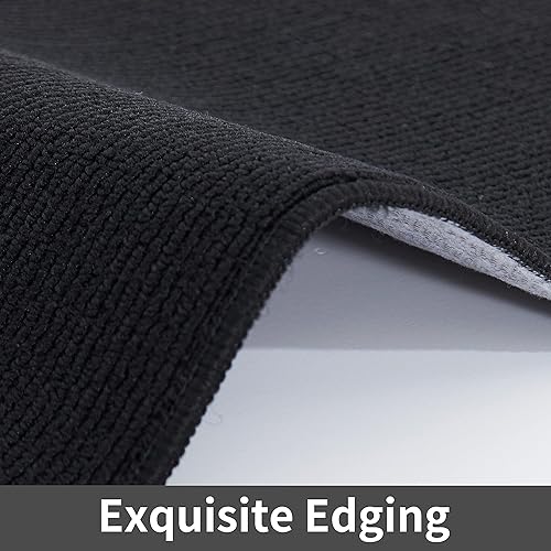 Miniatura 4 de COSY HOMEER Alfombras de cocina de 24 x 60 pulgadas, hechas de 100 % polipropileno con respaldo de caucho termoplástico, tapete de cocina suave,