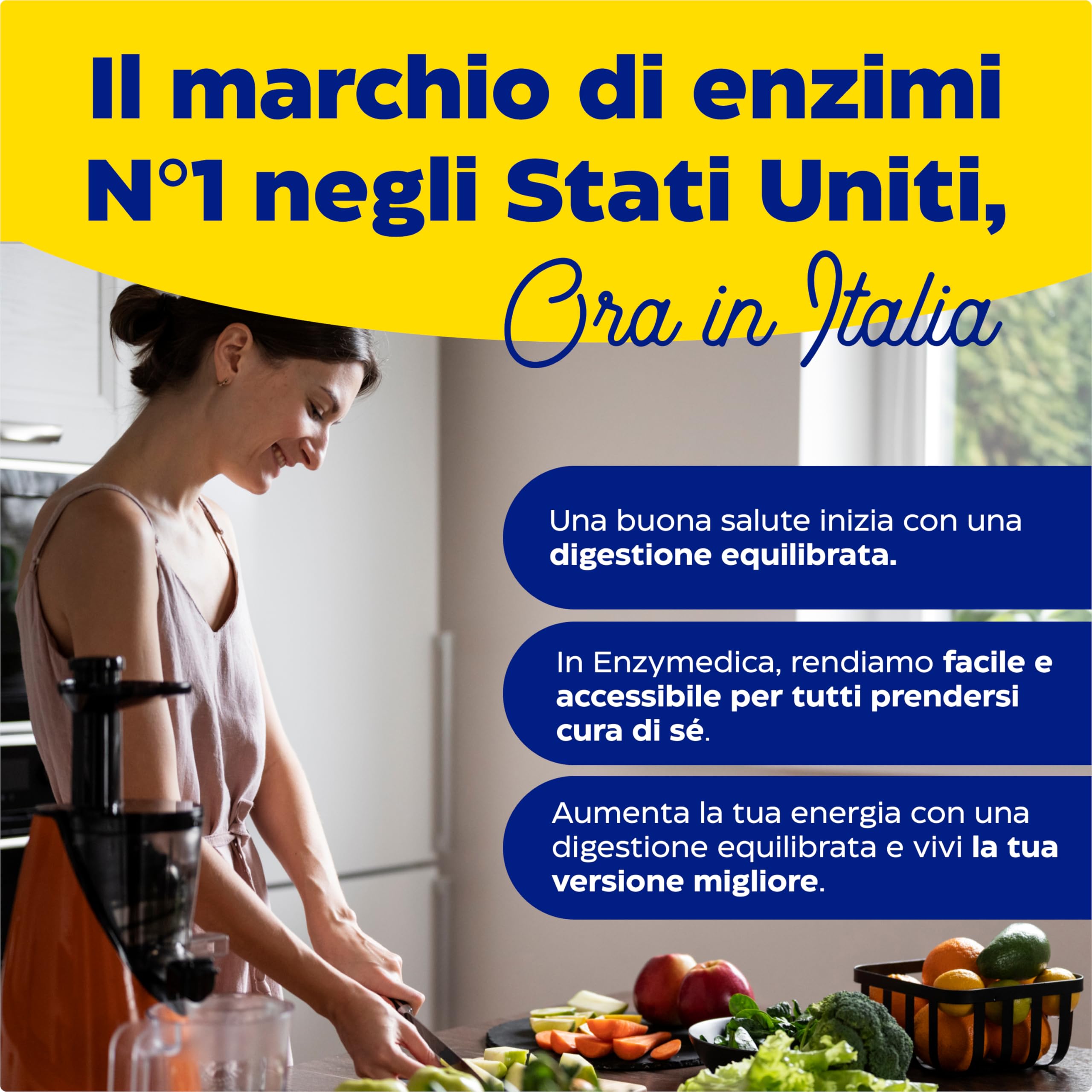 Enzymedica, Digest Gold + Live Bacteria, Indicato per Irregolarità e Gonfiore Addominale, Gluten Free, Senza Lattosio, Vegano, 90 Capsule