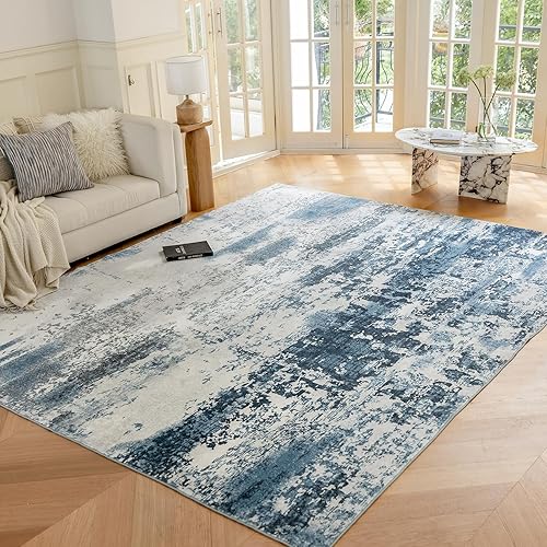 OMERAI Alfombra de área de 5 x 7 pies para dormitorio, alfombra lavable para sala de estar, cocina, comedor, antideslizante, decoración del hogar, disponible en Yaxa Peru