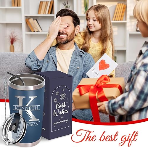 Miniatura 4 de Vaso personalizado con imágenes y nombre de texto, vaso aislado de doble pared personalizado, regalos personalizados para padres para mujeres,