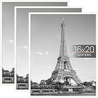 Vista 21 de upsimples Portarretratos de 18 x 24 pulgadas, color negro, paquete de 3 marcos de póster a prueba de arañazos de 18 x 24 pulgadas para galería
